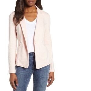 Caslon Knit One-Button Blazer